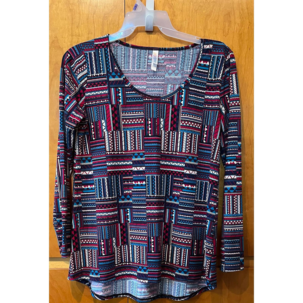 LulaRoe Knit Long Sleeved Scoop Neck Tunic Size L